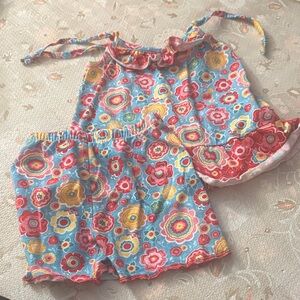 Floral Kids Matching Set - Multicolor